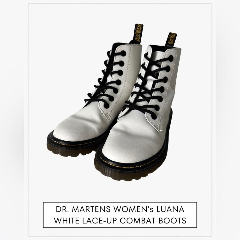 Dr. Martens Women's Luana Boots in White